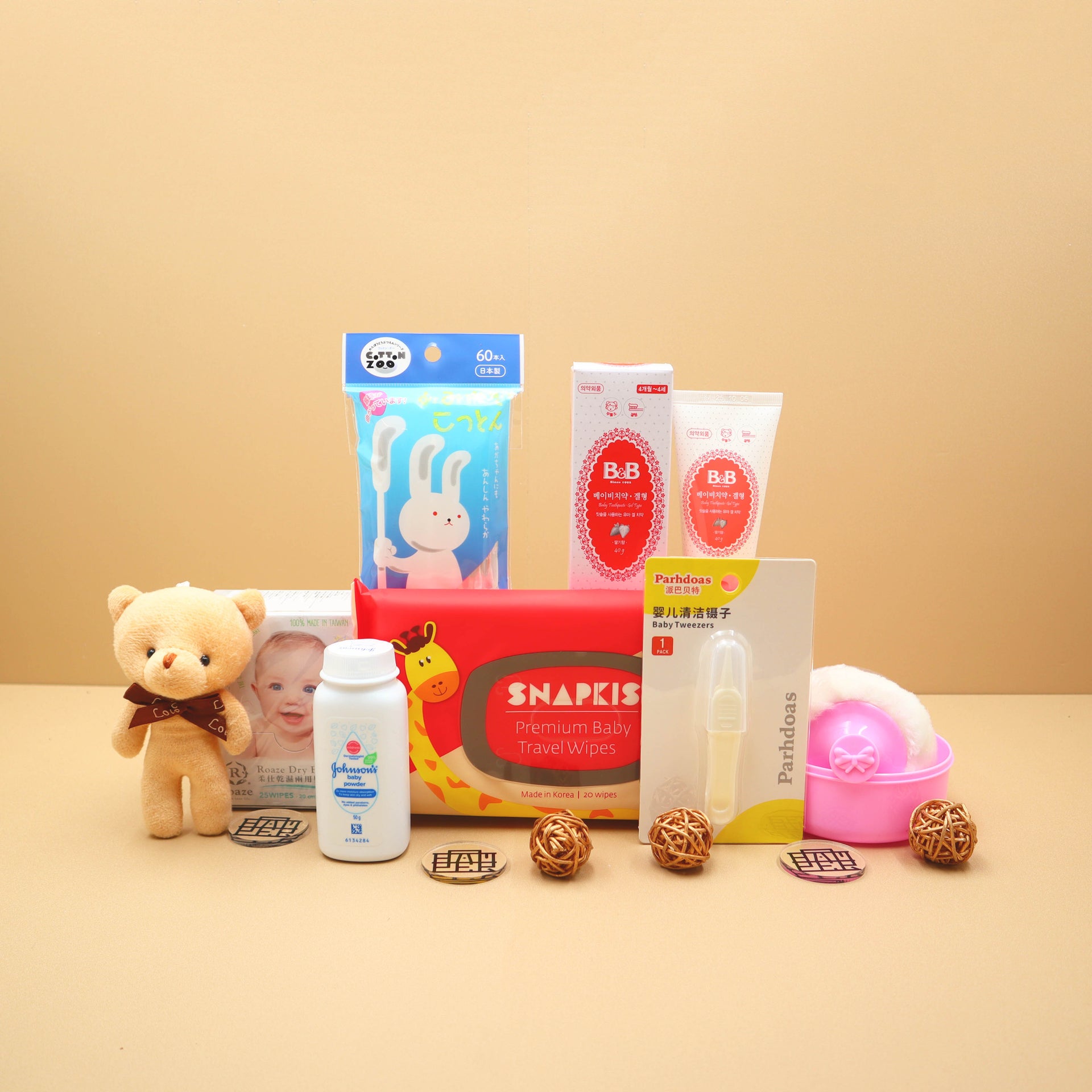 溫柔照護 嬰兒禮籃