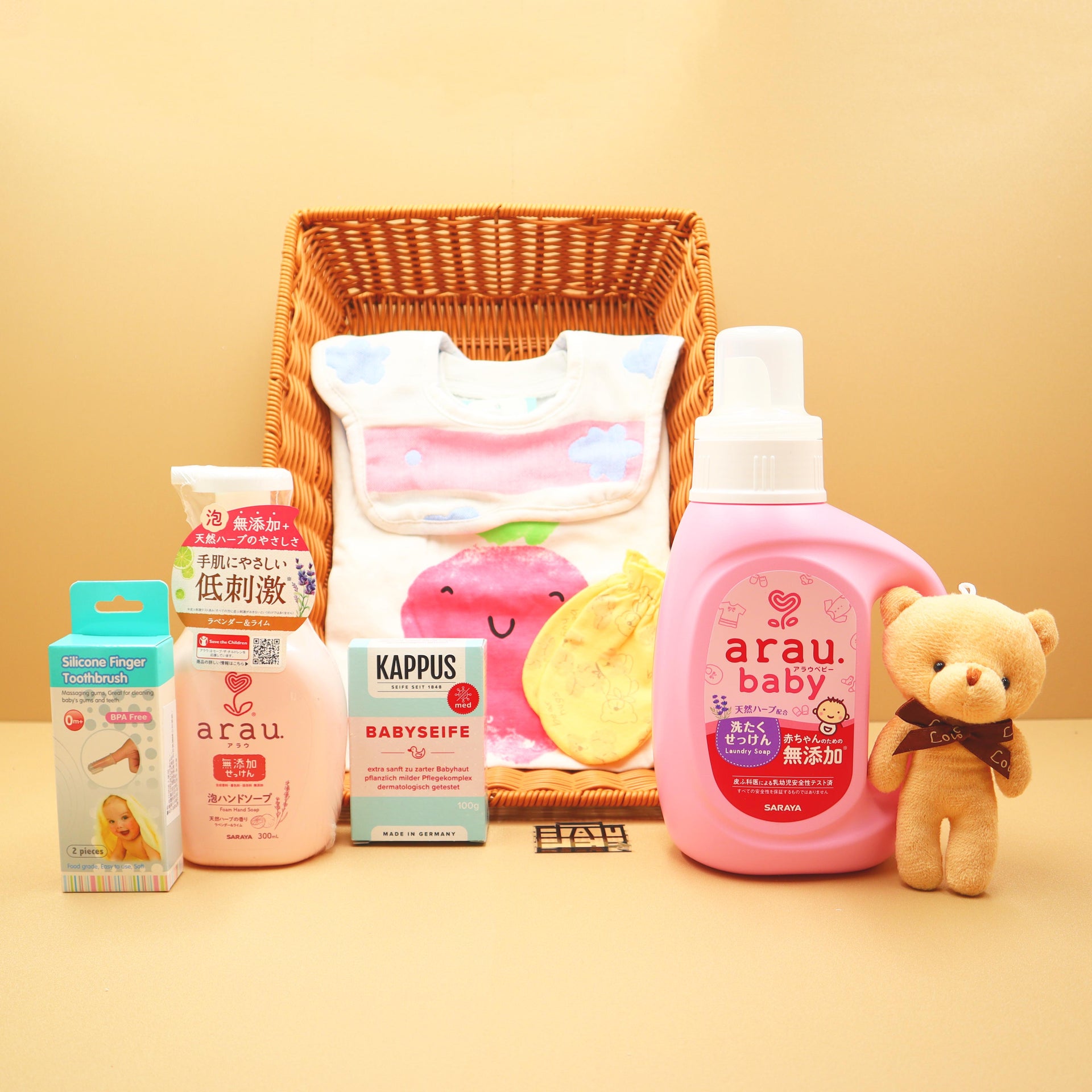 可愛舒適 嬰兒禮籃