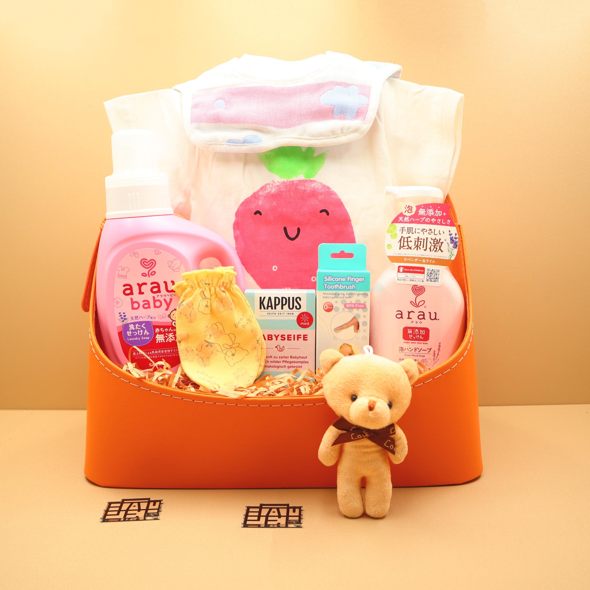 可愛舒適 嬰兒禮籃