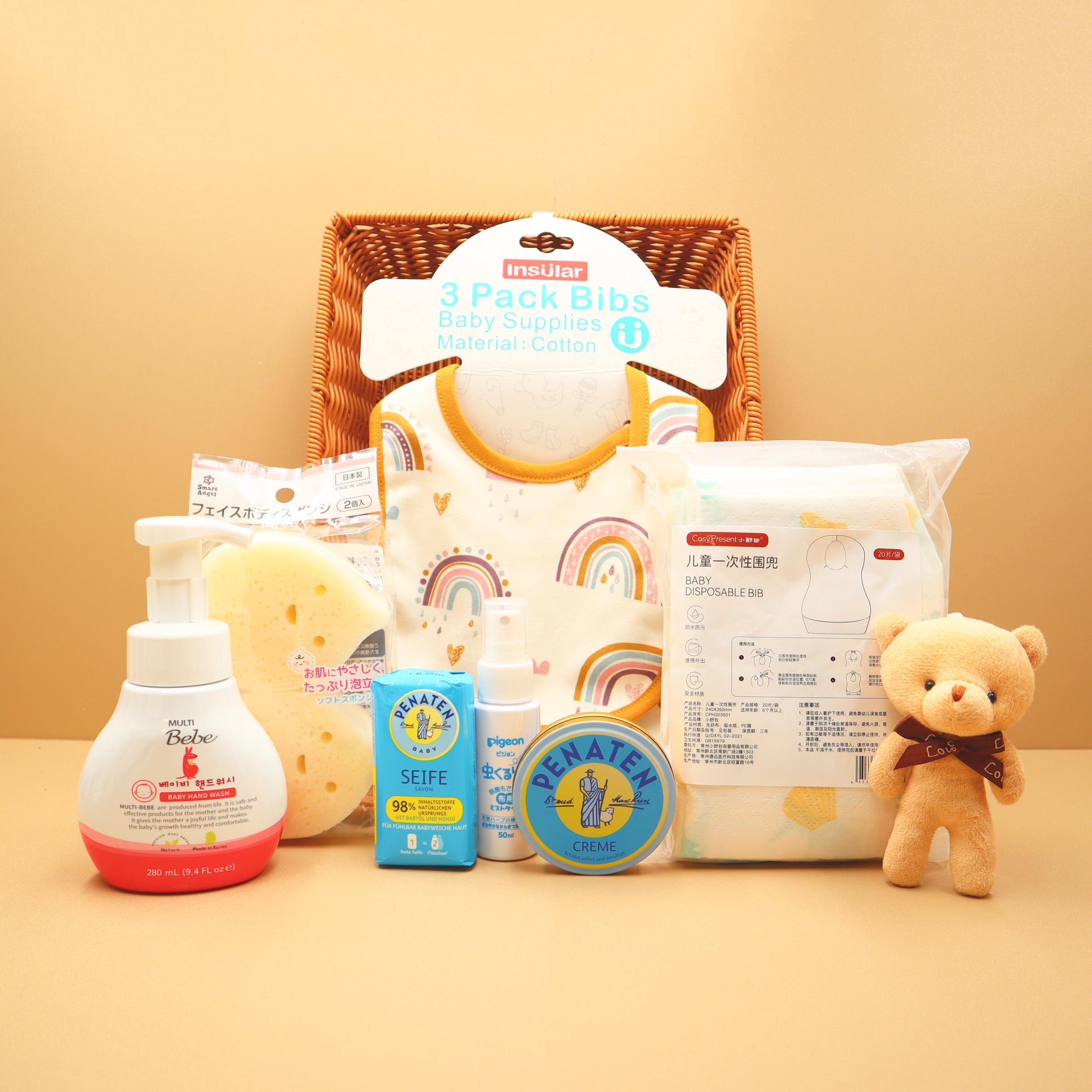 甜睡寶寶 嬰兒禮籃