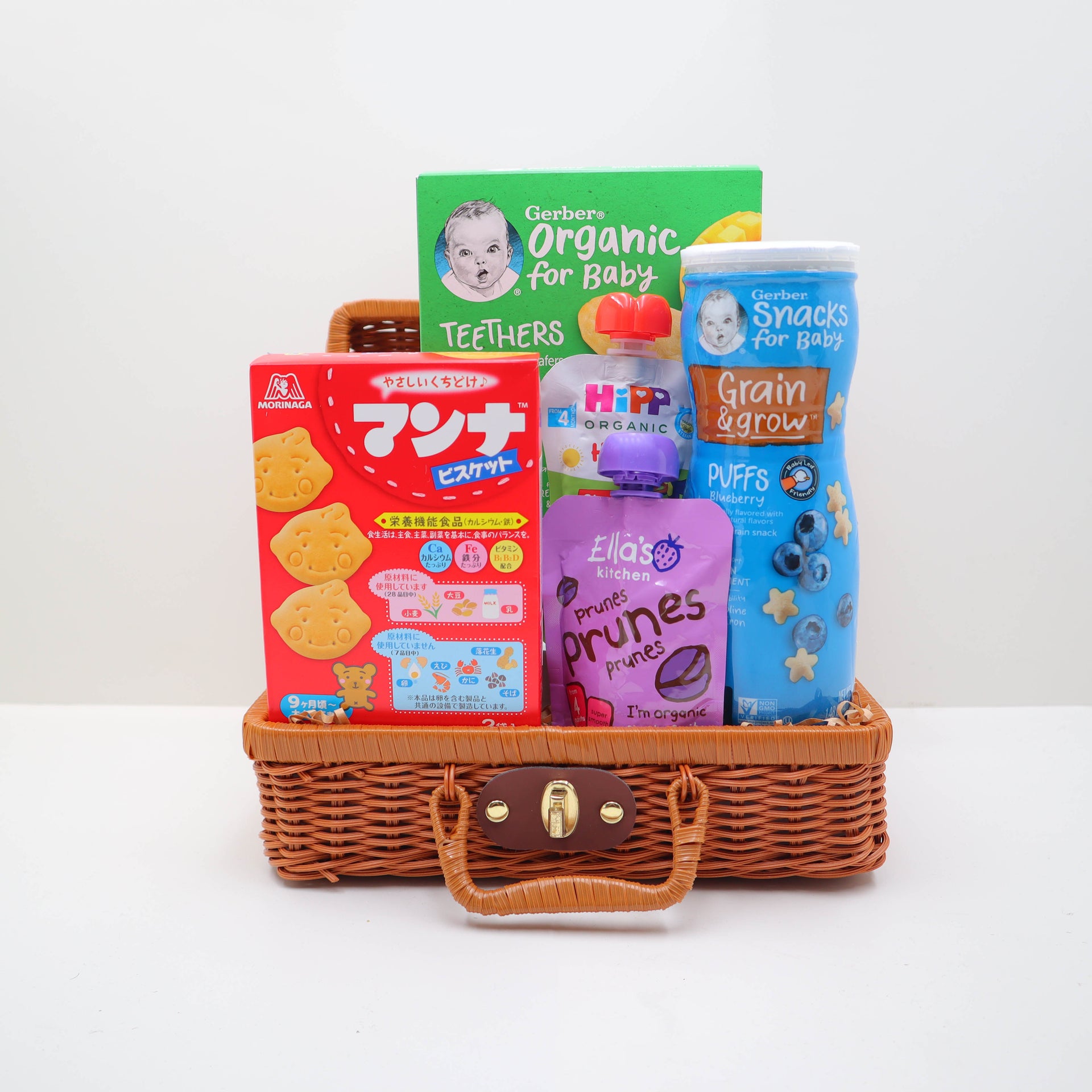 品質四重奏 嬰兒禮籃