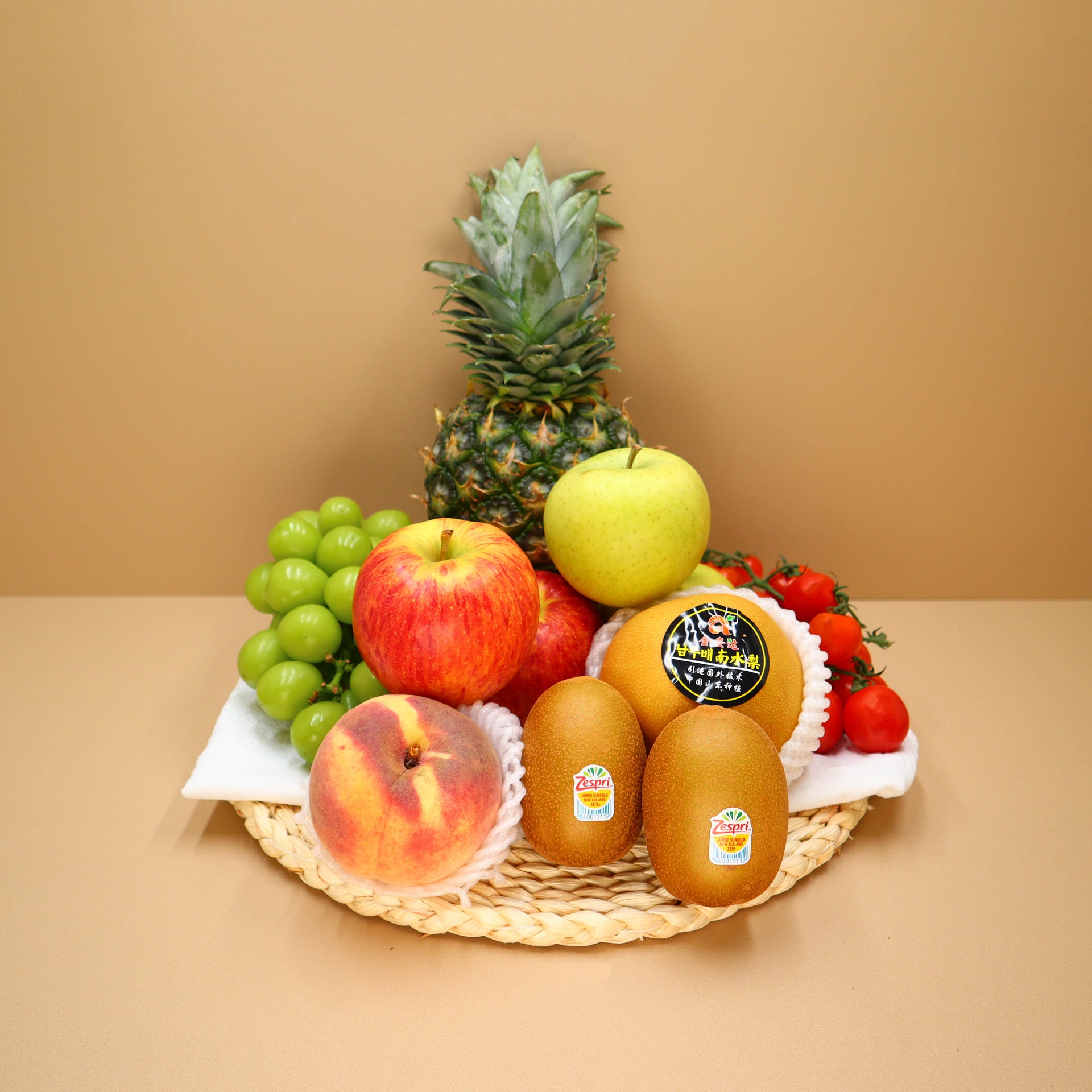 陽光親吻 水果籃
