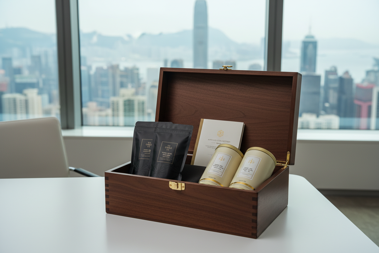 中環商務禮儀外籍高層禮籃